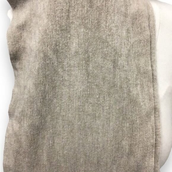 Calvin Klein Women’s Infinity Sweater Scarf, Khaki, 31”x10” - Picture 3 of 8